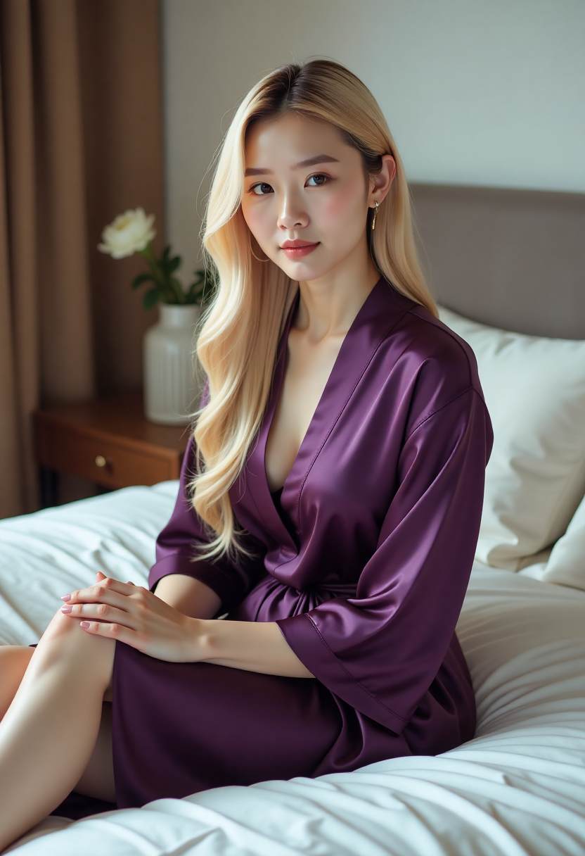 温泉镇夜路灯笼